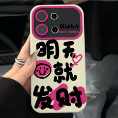 Rich Kid Chinese Characters white Case