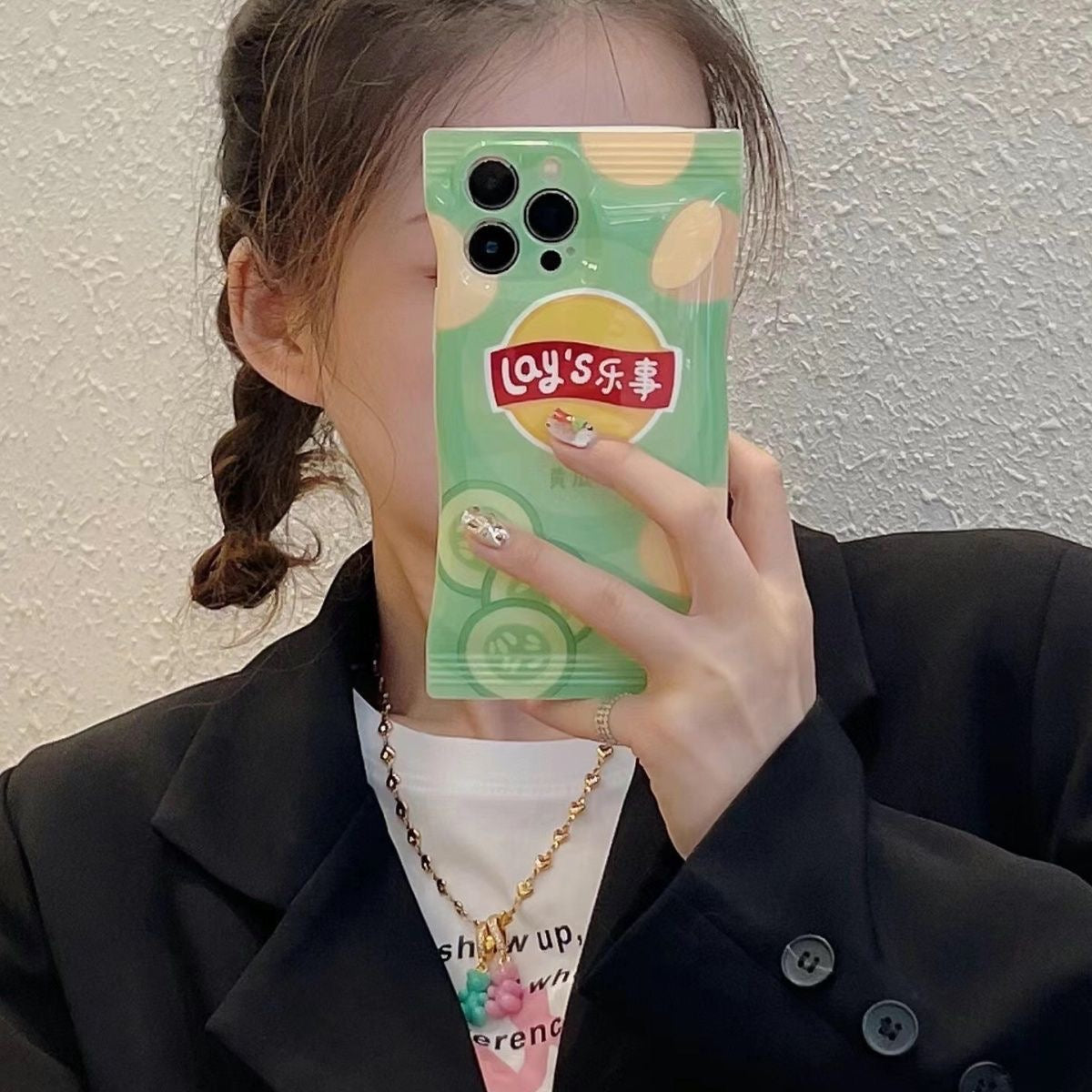 Lays Chips shape Phone case