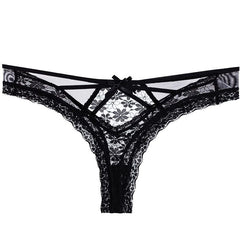 Women's Sexxy Lace Panties Revealing Buttocks  T-Pants European and American Seamless Thongs