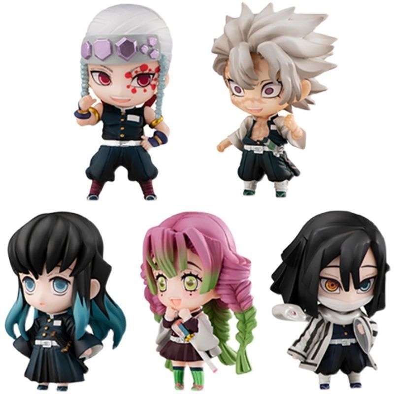 Demon Slayer: Kimetsu no Yaiba Figures, Tanjiro, Rengoku Kyojuro, Shinobu Kocho, Hashira Models, Anime Merchandise, Display Statues, Gift Toys