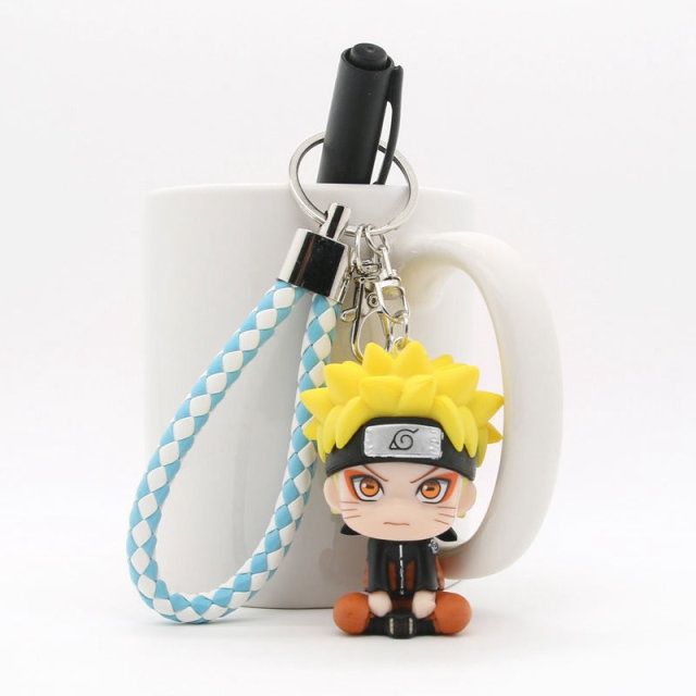 Naruto Keychain Pendant, Featuring Naruto Figurine, Neji, Kakashi, Backpack, Car Accessories, Tsunade, Hinata, Sasuke Charms.