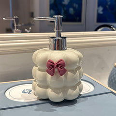 Luxury Ceramic Soap Dispenser - Stylish Lotion & Shower Gel Bottle for Bathroom