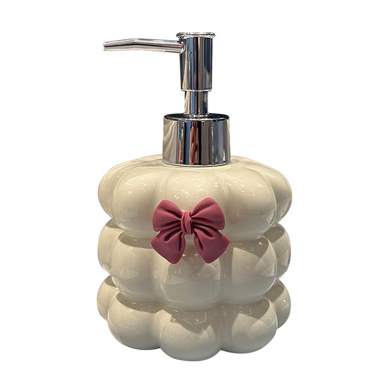 Luxury Ceramic Soap Dispenser - Stylish Lotion & Shower Gel Bottle for Bathroom