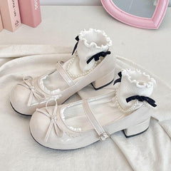 Spring Chic Platform Mary Jane Shoes