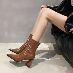 Brown Ankle Boots