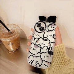 Bow cat 3D soft case