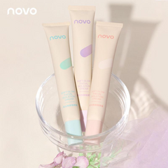 NOVO Hydrating Tone-Up Primer - Brightening & Color Correcting Cream