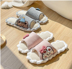 Indoor Anti-Slip Cartoon Slippers for everyone – Comfortable & Cozy Floor Slippers for All Seasons.