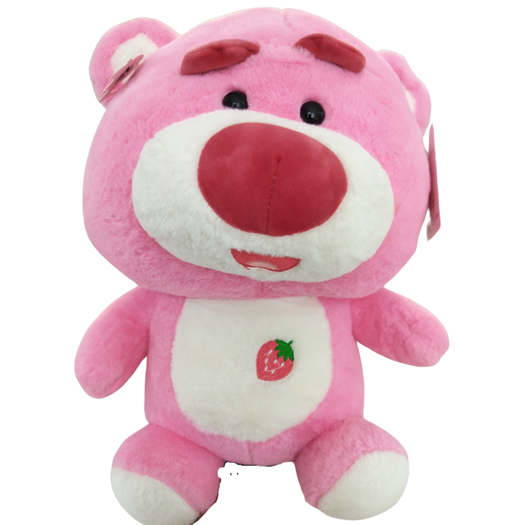 Strawberry Bear Soft Toy – Adorable Plush Bear for Kids and Collectors