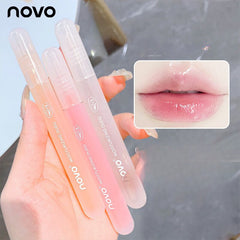 NOVO Lip Oil: Moisturizing and nourishing lip gloss, lip tint, and transparent lip balm