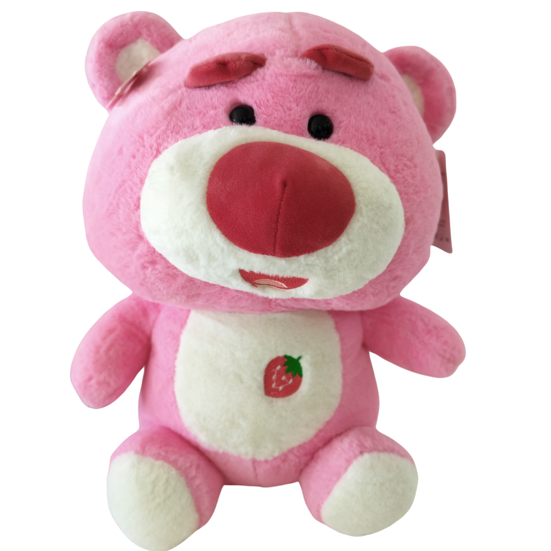 Strawberry Bear Soft Toy – Adorable Plush Bear for Kids and Collectors