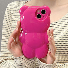 Pink bear Case