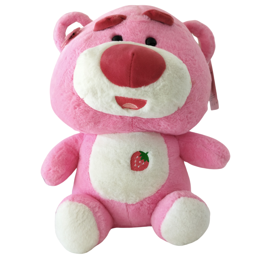 Strawberry Bear Soft Toy – Adorable Plush Bear for Kids and Collectors