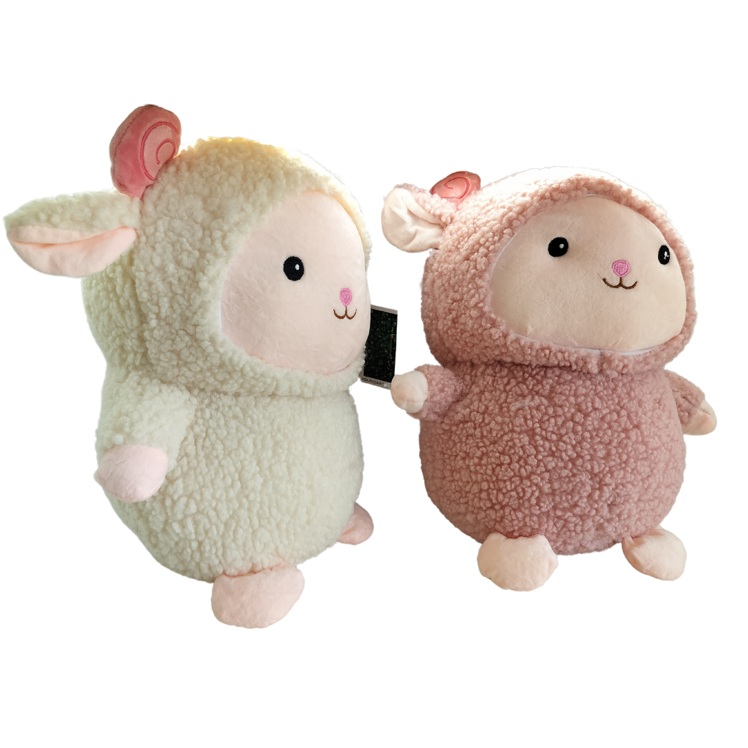 Soft & Cuddly Wool Lamb Toy – Organic Lamb Plush for Kids and Collectors