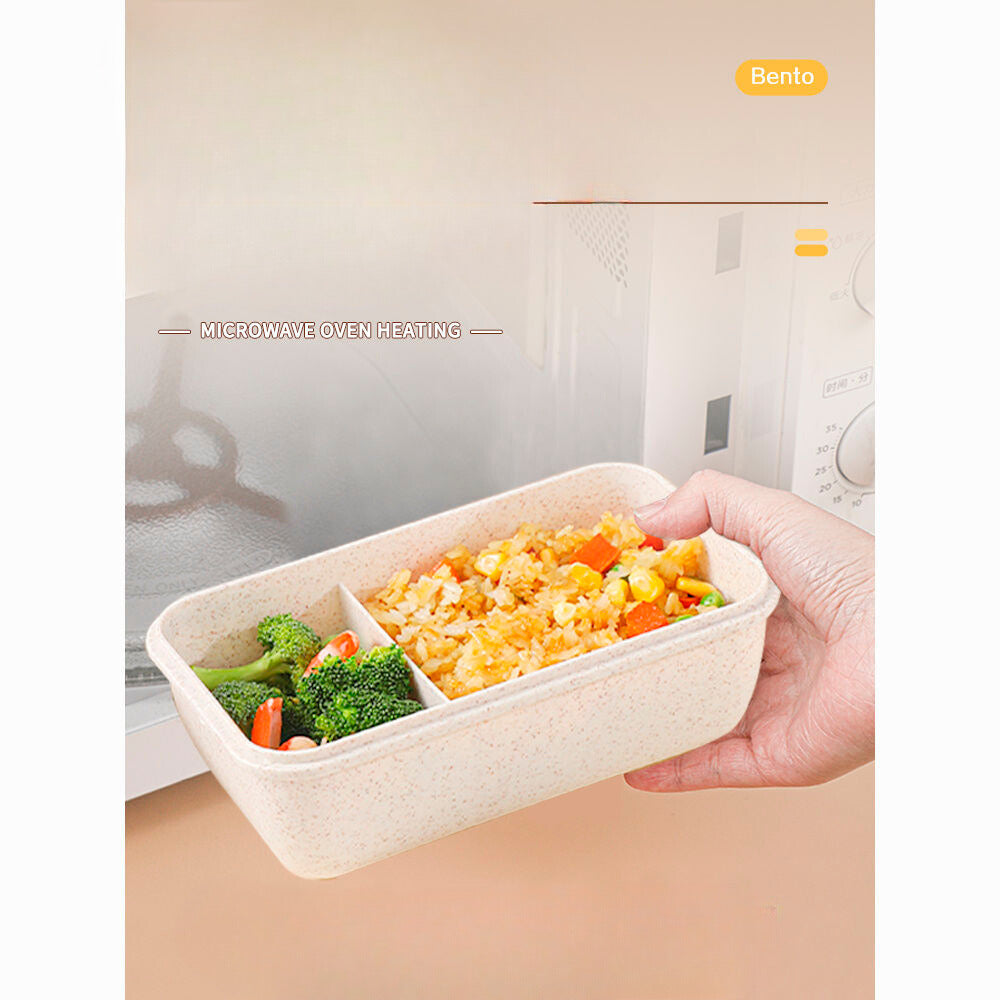 Large Capacity Lunch Box with Lid, Microwaveable, Insulated Food Container for Office Workers, Bento Box, Dinnerware Set for One Person