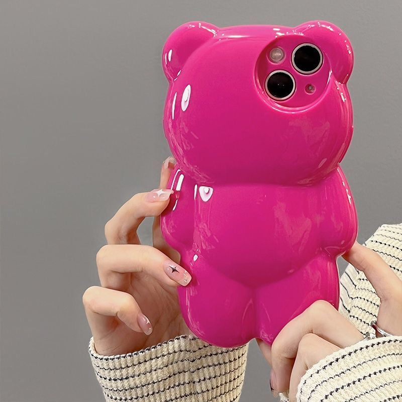 Pink bear Case