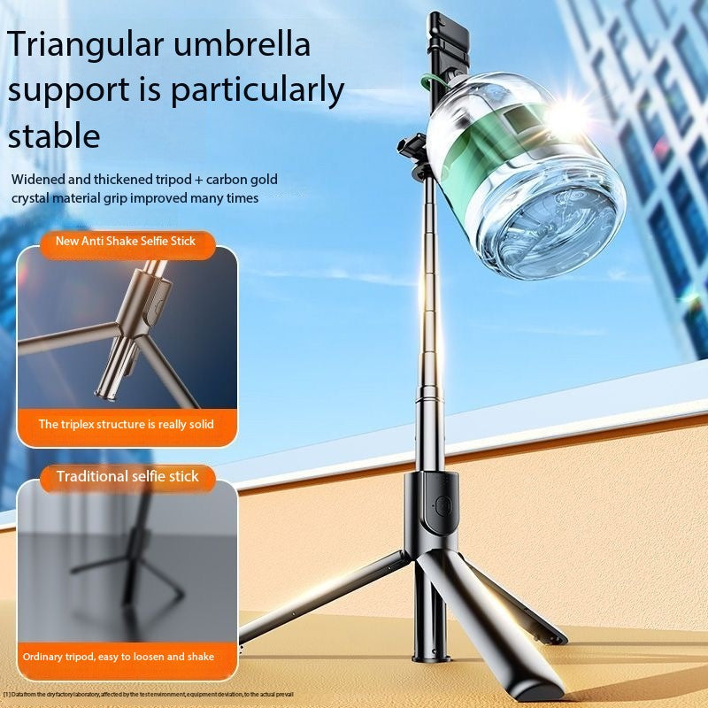 Multifunction Bluetooth Selfie Stick Tripod - Portable Outdoor Phone Stand