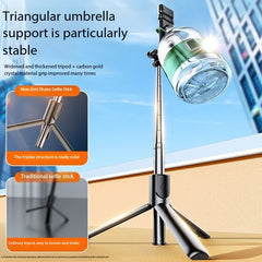 Multifunction Bluetooth Selfie Stick Tripod - Portable Outdoor Phone Stand