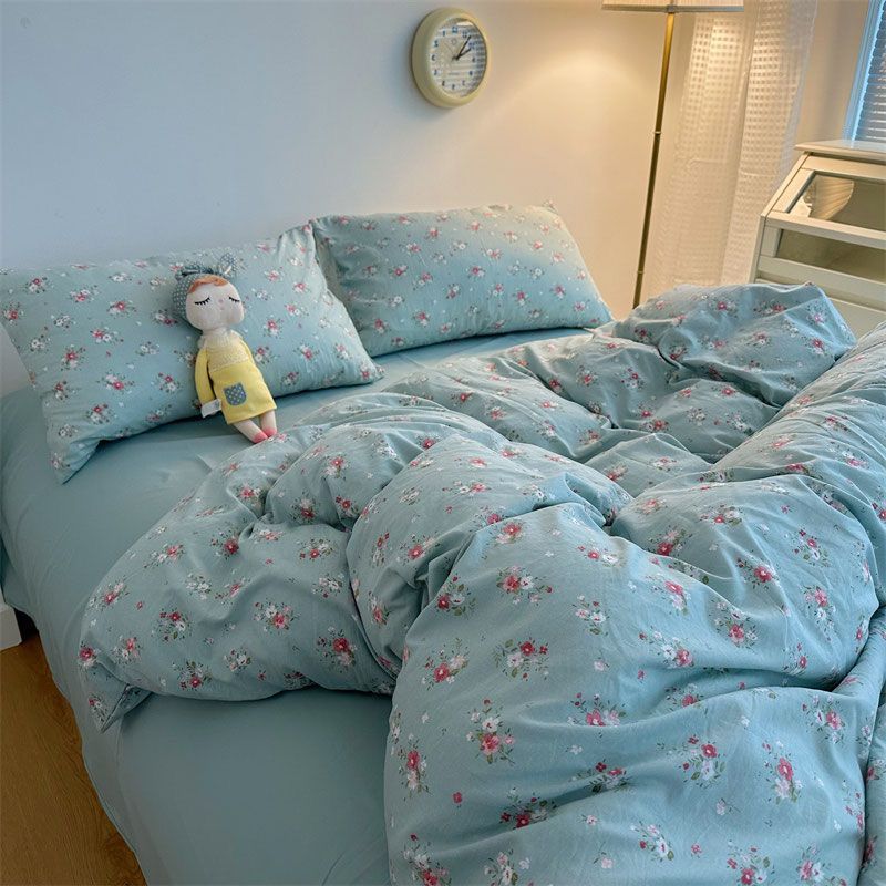 Cotton Bed Sheet- cartoon bedding for Dorm & Home.