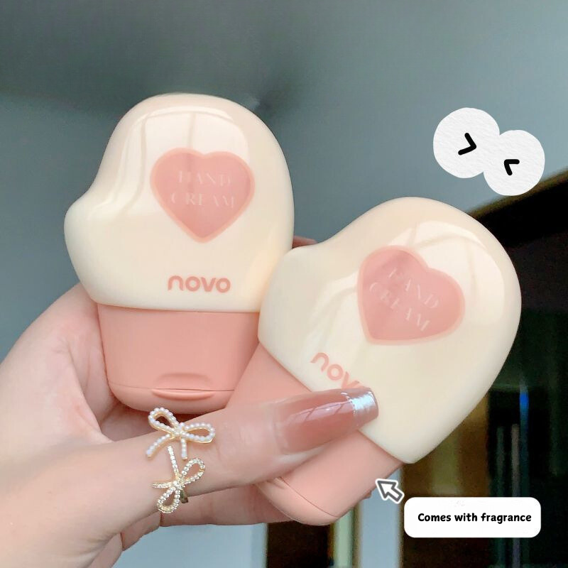 NOVO Hand Cream for Women - Moisturizing, Hydrating, Repairing, Improves Roughness, Non-Greasy, Compact and Portable, Ideal for Students