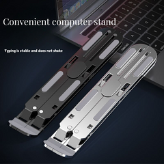 Adjustable Electroplated Aluminum Laptop Stand