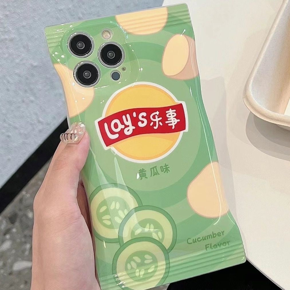 Lays Chips shape Phone case