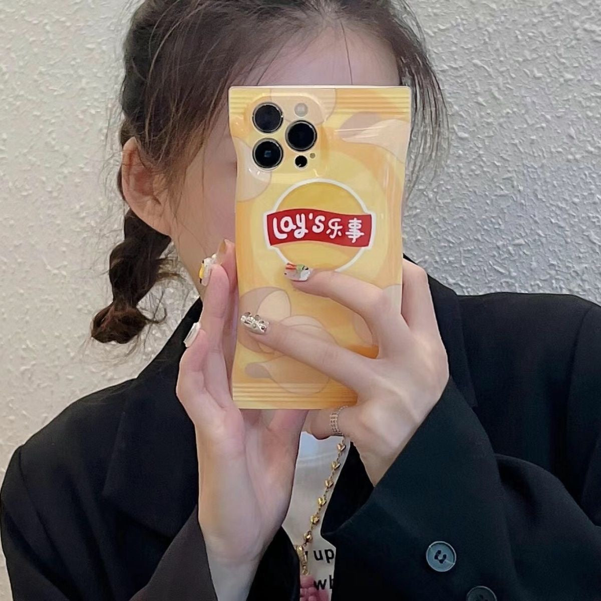 Lays Chips shape Phone case