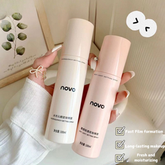 NOVO Setting Spray: Fast film formation, long-lasting oil control, smudge-proof, waterproof, sweat-resistant, hydrating spray.