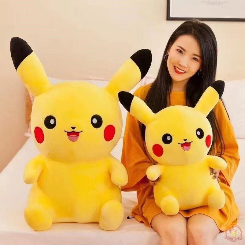 Soft Pikachu Doll – Cute, Skin-Friendly Plush Pillow & Rag Doll, Perfect Birthday Gift for Girls