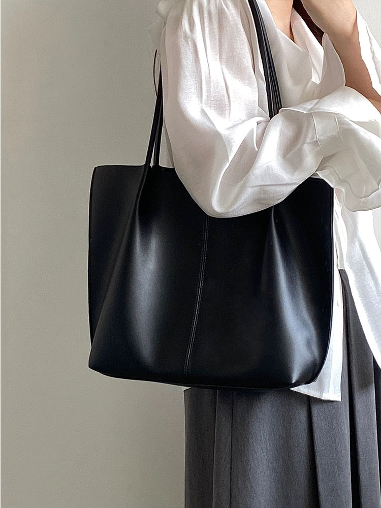 High-end  large-capacity Leather tote bag