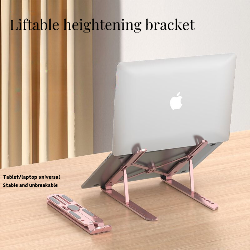 Adjustable Electroplated Aluminum Laptop Stand