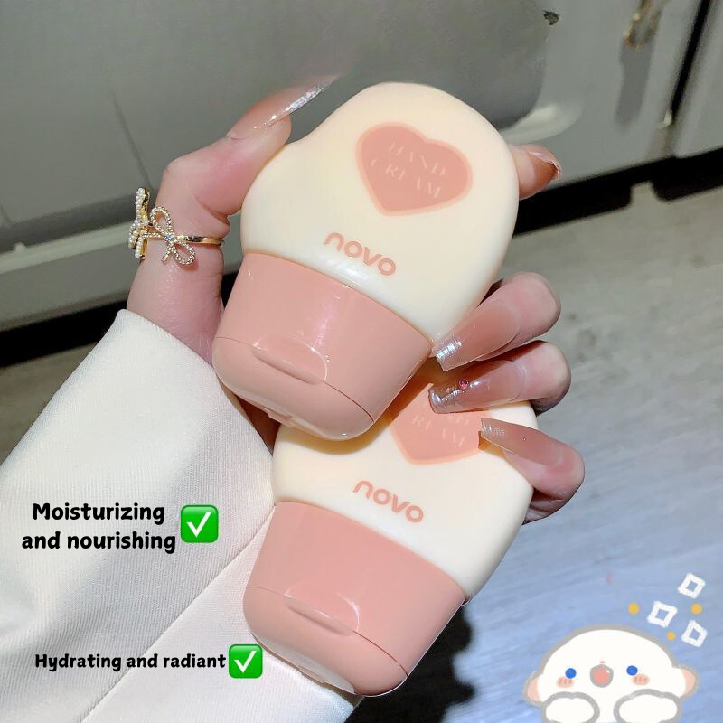 NOVO Hand Cream for Women - Moisturizing, Hydrating, Repairing, Improves Roughness, Non-Greasy, Compact and Portable, Ideal for Students