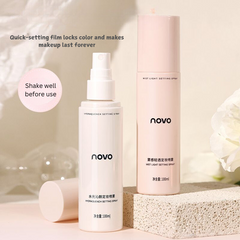 NOVO Setting Spray: Fast film formation, long-lasting oil control, smudge-proof, waterproof, sweat-resistant, hydrating spray.