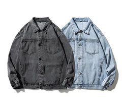 Jeans Jacket high street ins trendy brand retro denim jacket