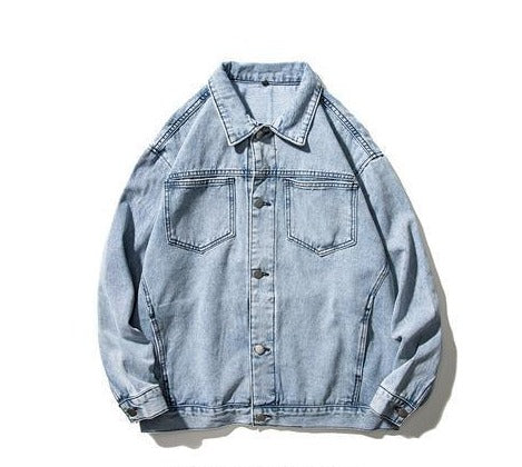 Jeans Jacket high street ins trendy brand retro denim jacket