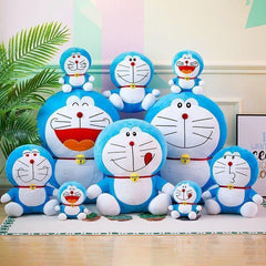 Cute Doraemon Plush Toy – Soft Cat Pillow Doll, Perfect Birthday Gift for Girls and Children