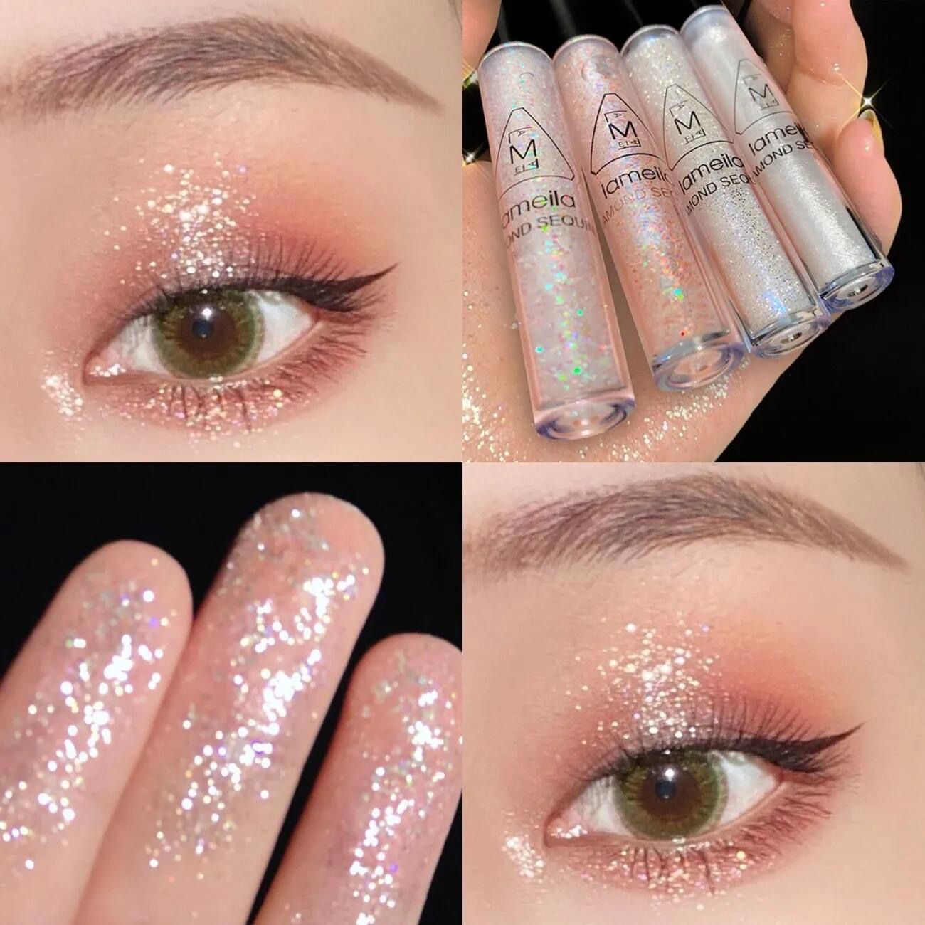 One Drop Tear Liquid Eyeshadow - Holographic Highlighter, Super Shimmering Glitter for Under-Eye Highlight