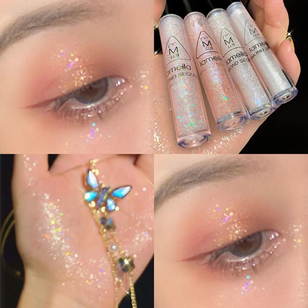 One Drop Tear Liquid Eyeshadow - Holographic Highlighter, Super Shimmering Glitter for Under-Eye Highlight