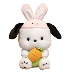 Dog Carrot Soft Toy | Plush Dog Toy with Carrot Design for Kids & Pet Lovers