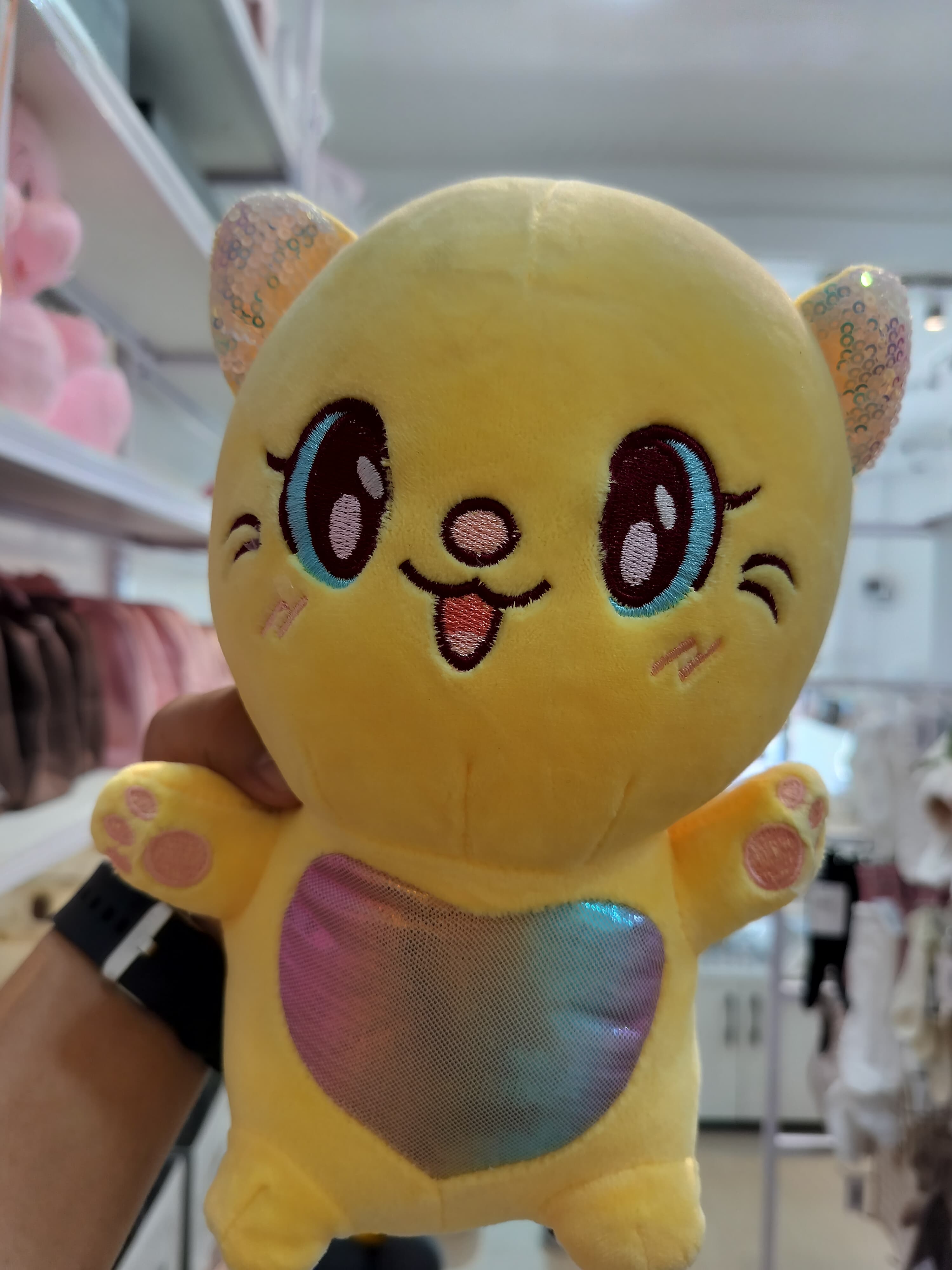 Love Cat Plush Toy – Adorable Soft Cat Stuffed Animal for Kids and Collectors