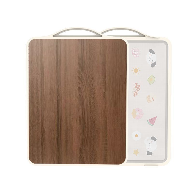 Premium Dual-Sided Black Walnut Cutting Board – Antibacterial, Mold-Resistant, Thick & Durable – Perfect for Home Kitchen Use.