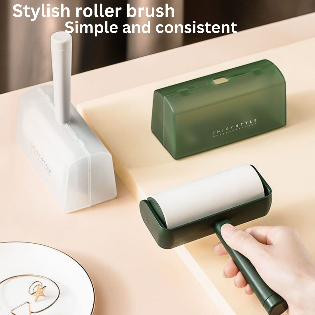 Tearable Lint Roller with Refill Sheets – Easy, Effective Lint Remover for Home & Clothes.