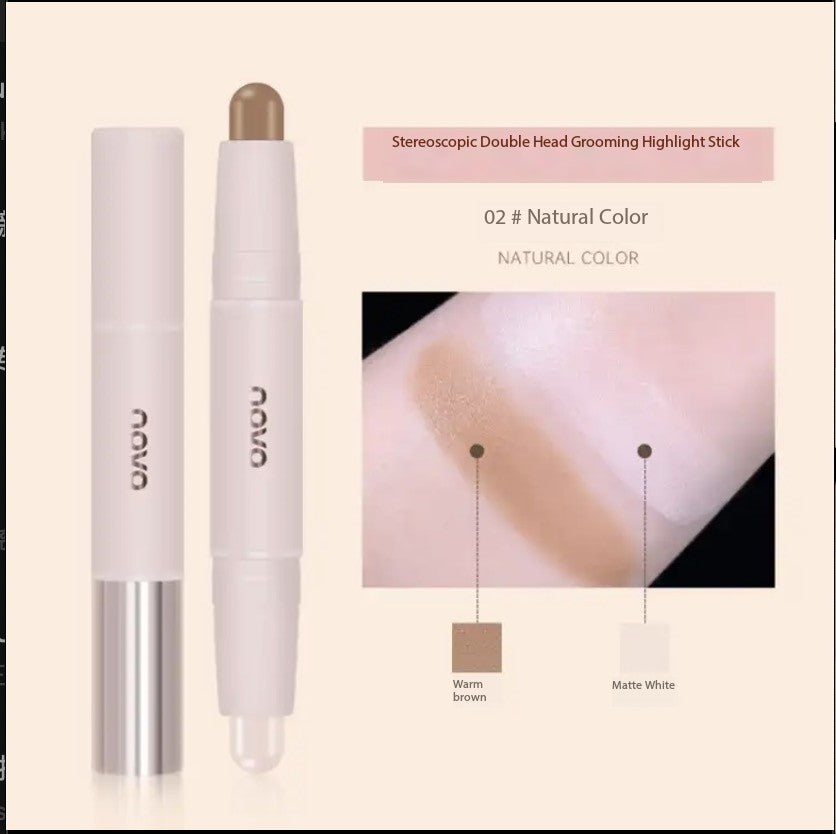 NOVO contour stick pen waterproof facial brightening natural matte highlight nose shadow contouring all-in-one