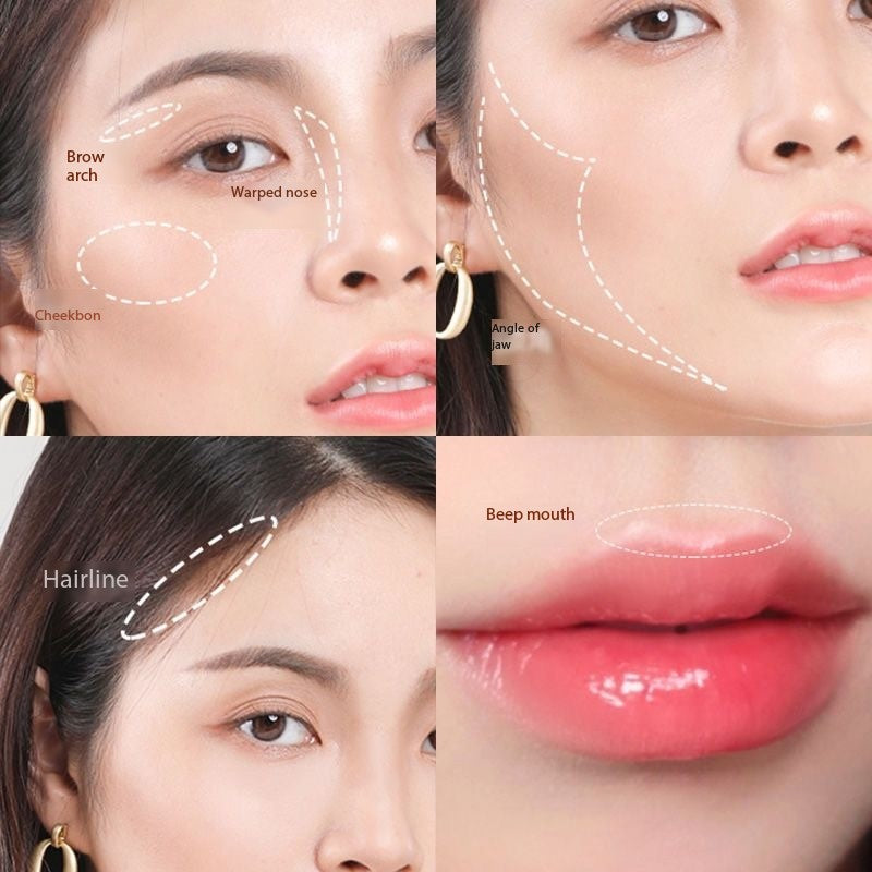 NOVO contour stick pen waterproof facial brightening natural matte highlight nose shadow contouring all-in-one