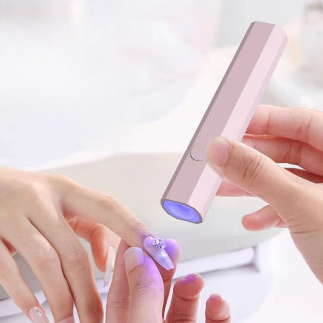 Portable UV Nail Lamp - Rechargeable Mini Curing Ligh