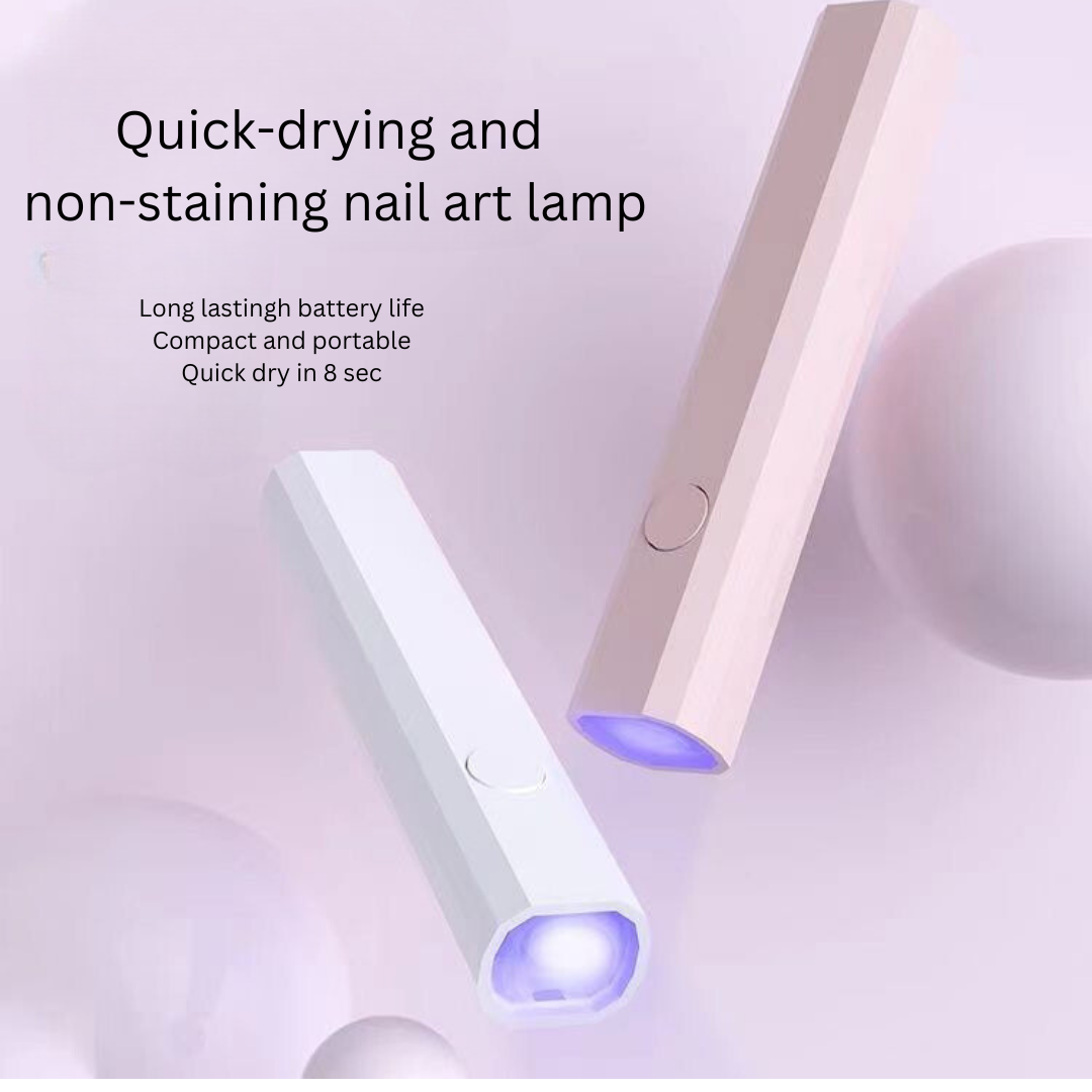 Portable UV Nail Lamp - Rechargeable Mini Curing Ligh