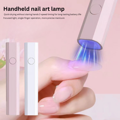 Portable UV Nail Lamp - Rechargeable Mini Curing Ligh