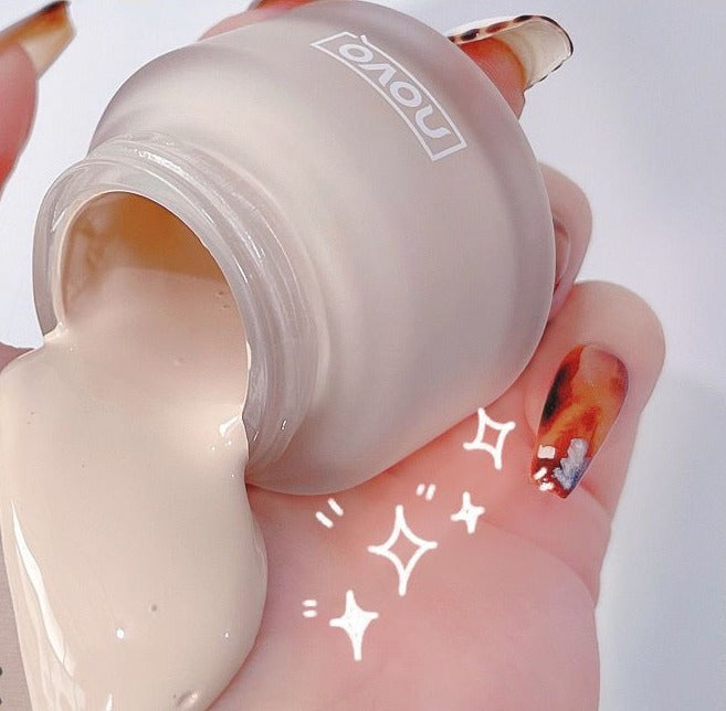 Genuine novo liquid foundation dry skin mixed oil skin concealer moisturizing long-lasting non-makeup bb cream.