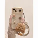 Coffee Bear Silicone Phone Case – Cute & Stylish Protection