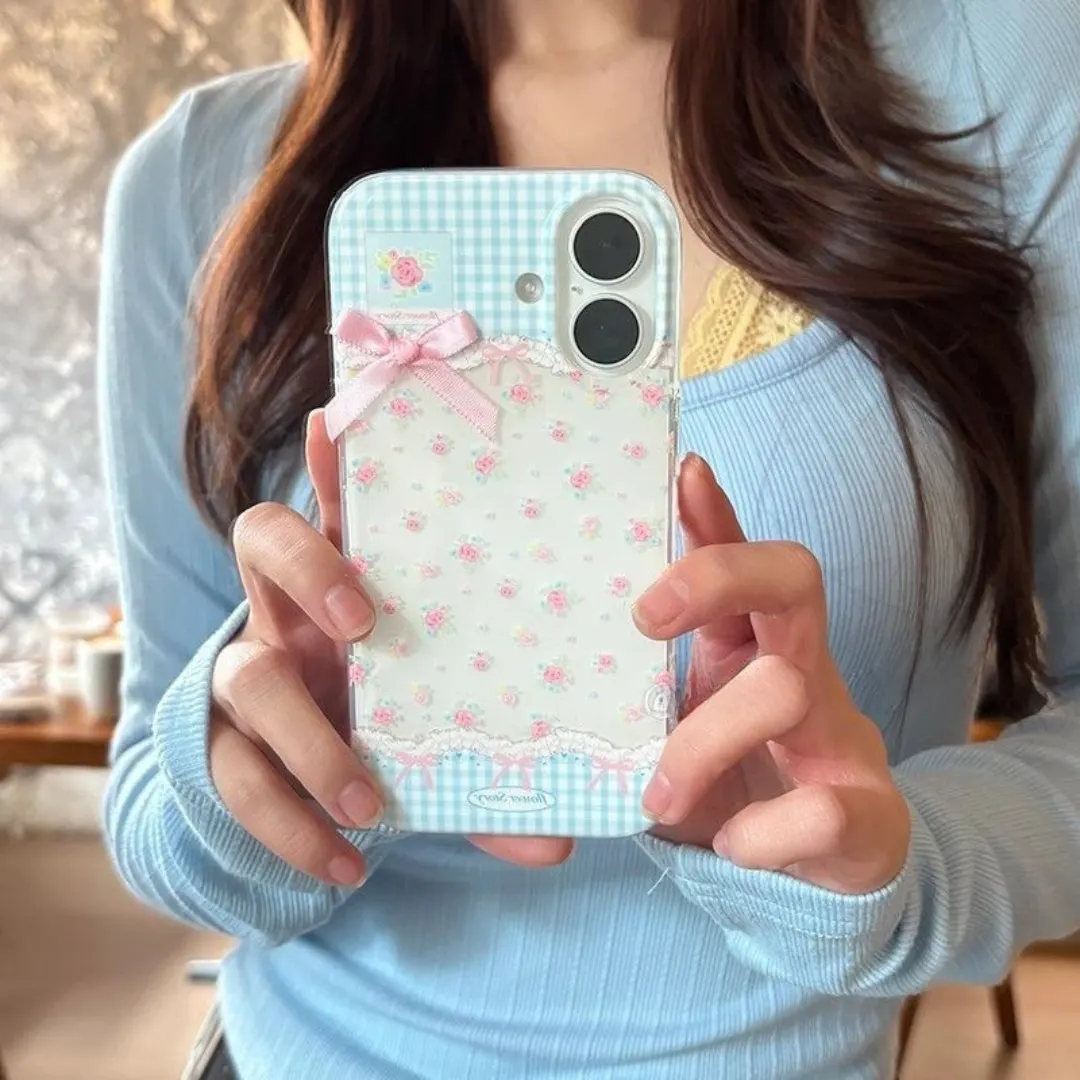 3_48302c9f-f9b7-476c-a564-9decf44c9525 INS Style Bowknot Hard Phone Case – Cute and Durable Protective Cover for Apple iPhones - Image 1